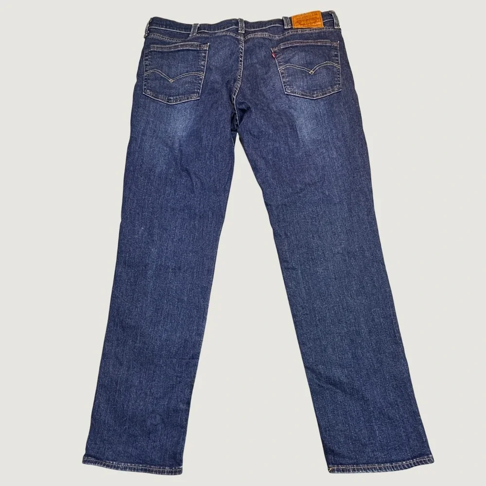 Levis Premium 511 Slim Fit Dark Wash Blue Denim Jeans Mens W40 L32